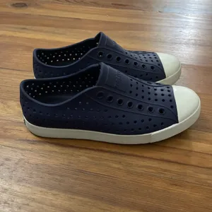 Native Shoe Navy Blue Jefferson Waterproof Sneaker Shoes Unisex Size M4 W6 thumbnail 7