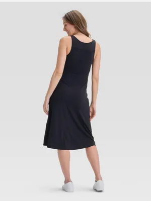 Isabel Maternity by Ingrid & Isabel Slit Active Midi Maternity Dress Size M NWT thumbnail 2