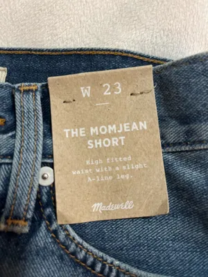 Madewell Mom Jean Shorts thumbnail 4