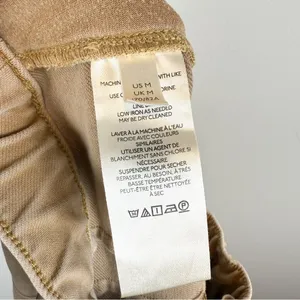 Anthropologie Pilcro‎ The Hiker Utility Leggings Slim Tan Pant Khaki Size Medium thumbnail 13