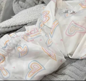 Abound for Nordstrom Cream Pajama Set Heart Print thumbnail 8