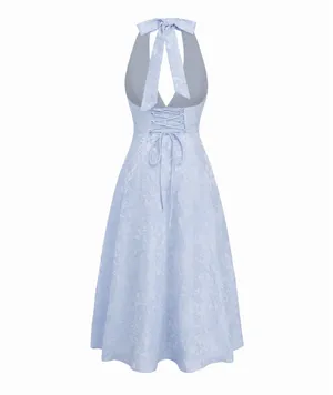 Halter dress cider thumbnail 2