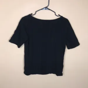 Lauren Ralph Lauren Women’s Black Lace Pleated Half Sleeve Blouse thumbnail 6