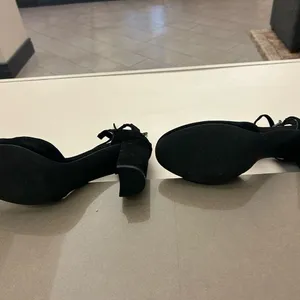 Heels Sophisticated Black Ankle Strap Heels-9 1/2 thumbnail 5