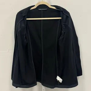 QOR Women’s Commuter Travel Jacket Performance Single Button Blazer Pockets Lg‎ thumbnail 3