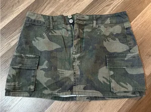 Camo Cargo Skirt Shein Mini thumbnail 1