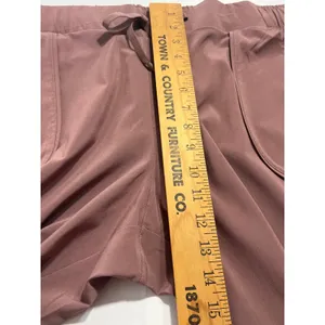 All in Motion Stretch Woven Scrub Pants Women XXL Long Brown Mauve High Rise thumbnail 8