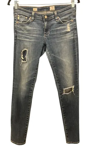 AG Adriano Goldschmied Distressed Jeans‎ 27R thumbnail 1