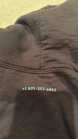 Lonely Ghost Hoodie Text Me When You Get Home thumbnail 4