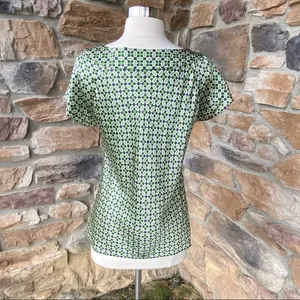 Banana Republic Square Neck Silk Blouse thumbnail 4