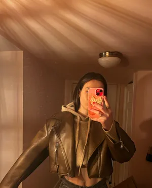 Faux Leather Jacket thumbnail 3