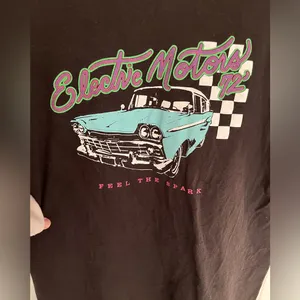 Brandy Melville: J. Galt "Elective Motors 72'" "Feel The Spark" Graphic Shirt thumbnail 3