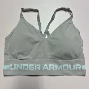 Under Armour Compression Sports Bra Womens Large Activewear Gym Training Workout thumbnail 2