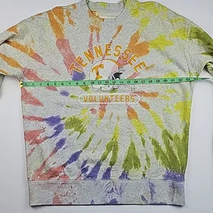 Tailgate -810 Womens Tennessee Volunteers Football Tie Dye Pullover Sweatshirt S thumbnail 7