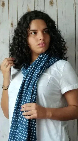 Womens Boutique Chic Polka Dot Head Neck Scarf Scarves Pashmina Wrap thumbnail 1