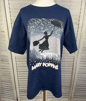 DISNEY Mary Poppins The Musical Tee Blue-Large thumbnail 1