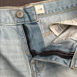 Abercrombie & Fitch Light Blue Denim Shorts used good condition thumbnail 3