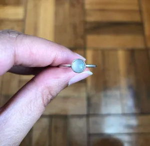 Pandora Moonstone Sterling Silver Ring thumbnail 1
