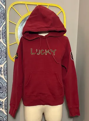 Lucky Brand VINTAGE XL Hoodie Sweatshirt thumbnail 1
