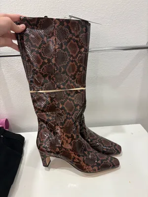 Antonio Melani Snakeskin Boots thumbnail 1
