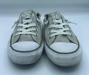 Converse All Star Shoreline Slip On Women's Sneakers Size 8 Gray White 550506f thumbnail 1