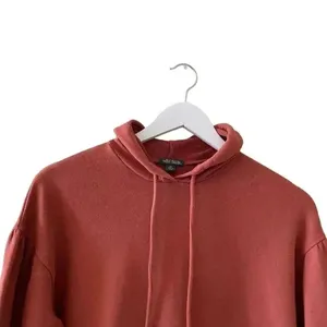 Wild Fable Cropped Boxy Hoodie Loopback Brown Soft Cozy Womens Sweatshirt SZ XS thumbnail 3