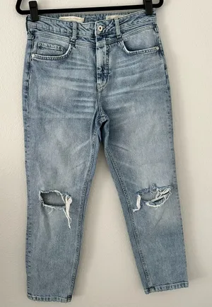 Anthropologie Pilcro Size-30 and the Letterpress Womens Jeans‎ High Rise Slim thumbnail 1