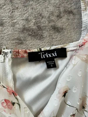 Mary & Mabel Pink and white floral dress thumbnail 2