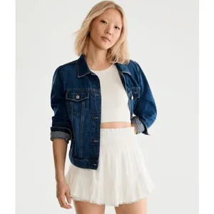 Aeropostale White High-Waisted Lace-Trim Flippy Skirt Skort XL thumbnail 9