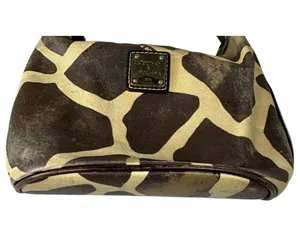 Dooney & Bourke Giraffe Print Belt Strap Shoulder Bag thumbnail 3