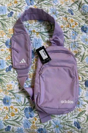 Purple adidas crossbody bag thumbnail 1