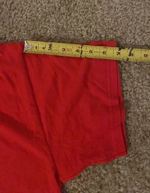 Disney Christmas red shirt large thumbnail 4