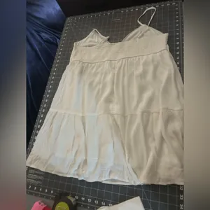 No Boundaries White Sleeveless Nightgown thumbnail 5