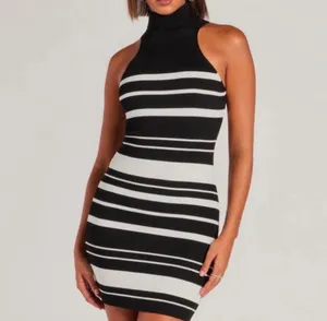 Windsor black and white mini dress thumbnail 2