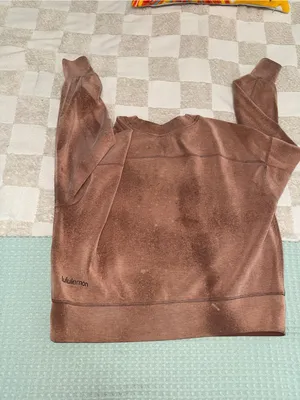 Lululemon Softstreme Perfectly Oversized Cropped Crew size 4‎ thumbnail 4