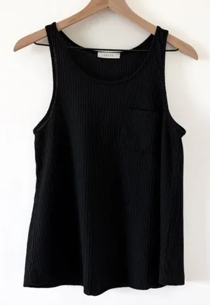 Entro Waffle Knit Tank Top thumbnail 1