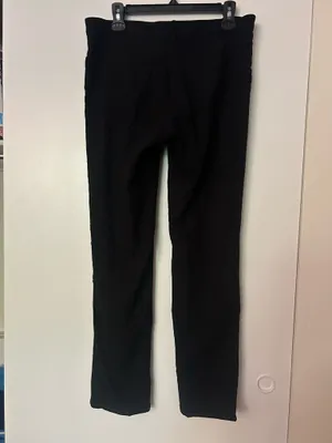 Black textured pants Size 12 thumbnail 4