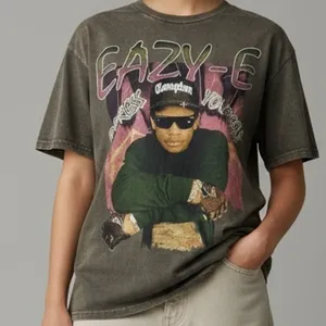 Eazy E Express Yourself Vintage Style Unisex T Shirt Short Sleeve Small Brown thumbnail 11