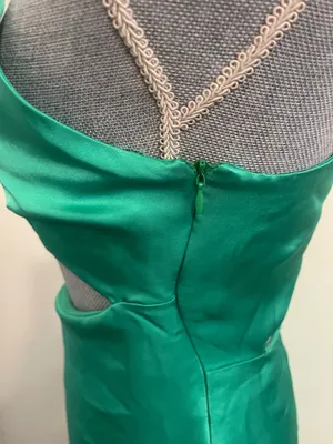 ZARA Satin Midi Dress. Size Small thumbnail 8