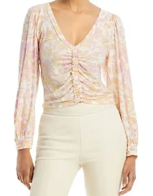 Free People Say the word ruched top Medium thumbnail 1