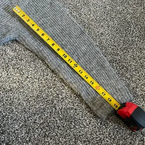 Old Navy Gray Ribbed Long Sleeve Pullover Crewneck Sweater XL thumbnail 8