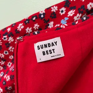 Aritzia Sunday Best Tatiana Floral A-Line Mini Slit Skirt thumbnail 6