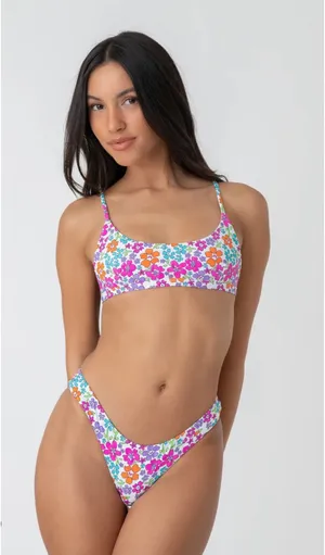Bright Swimwear Citrus Floral Bali Set thumbnail 3
