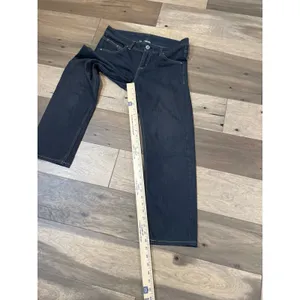 Athleta Jeans Size 14 Black Denim Light Wash Cotton Blend Mid Rise thumbnail 5