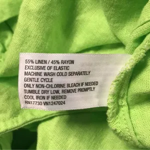 A New Day Off-the-Shoulder Ruffle Crop Top – Size L – Lime Green - NWT thumbnail 7
