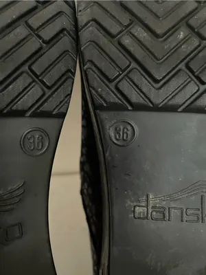 Dansko Black Multi Slip-On Clogs with Dot Pattern thumbnail 4