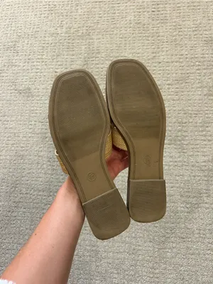 A New Day Woven Tan Slide Sandals for Women Size 8.5 thumbnail 4