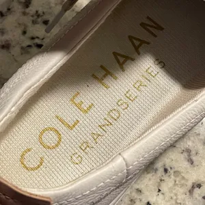 Cole Haan Boat Shoes Womens 8B White Leather Grandseries Nautical W20439 Loafers thumbnail 7