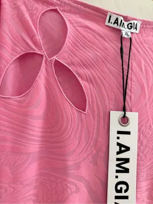 NWT I.AM.GIA Amina Pants in Pink Burnout Size XL thumbnail 5