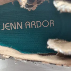 Jenn Ardor Womens Platform Sneakers Size 6 Leopard Print Distressed Y2K Street thumbnail 6